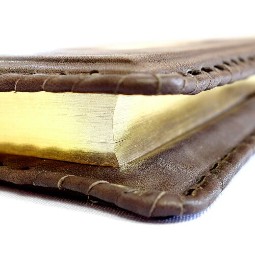 Кожаный набор «Герб России» (обложка для паспорта, ежедневник, ручка)