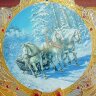 Декоративная плакетка  «Тройка» с подковой