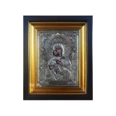 Гравюра иконы «Владимирская Божья матерь»