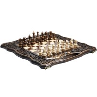 Резные шахматы с нардами «Арарат»
