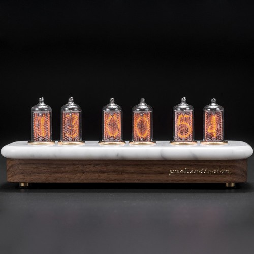 Ламповые часы «Мрамор» из коллекции Горные породы