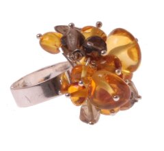 Кольцо из янтаря «Сновидение»