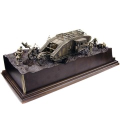 Сувенирная диорама «Бой на реке Сомме»