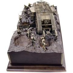 Сувенирная диорама «Бой на реке Сомме»