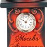 Интерьерные резные часы «Князь Владимир» из массива дерева