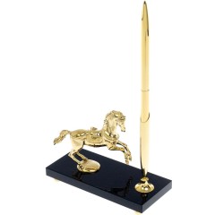 Подставка для ручки с фигуркой «Лошадка» — новогодние подарки сотрудникам