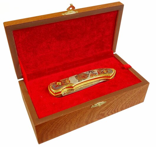 Нож складной "Кабан" длина 200 мм