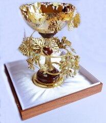 Конфетница/Фруктовница "Виноград"