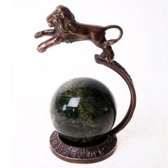 Бронзовая статуэтка знака зодиака «Лев»