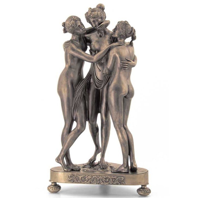 Скульптурная композиция из бронзы «Три грации»