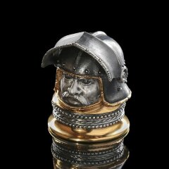 Сувенирный набор стопки перевертыши «Воины мира»