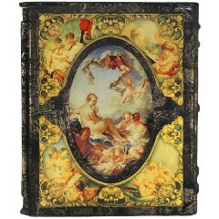 Подарочная книга «Искусство. Иллюстрированная энциклопедия» в кожаном переплёте