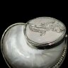 Серебряная шкатулка «Божоле» с морской раковиной