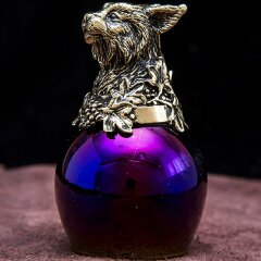 Подарочная стопка перевёртыш «Рысь» цвета фуксия