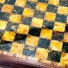 Эксклюзивный шахматный ларец «Классик» и янтаря с фигурами