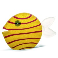 Коллекционная фигурка из художественного стекла «Рыбка жёлтая»
