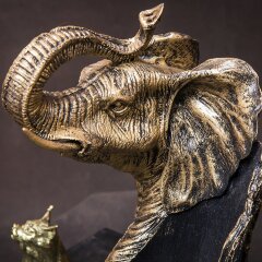 Подставка для бутылки «Слон» с рюмками перевёртышами