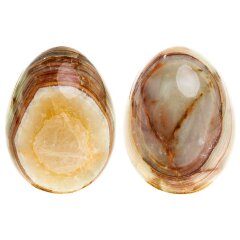 Сувенирное яйцо «Оникс» из натурального камня в подарок на пасху