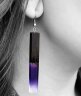 Серьги "Purple Gradient"