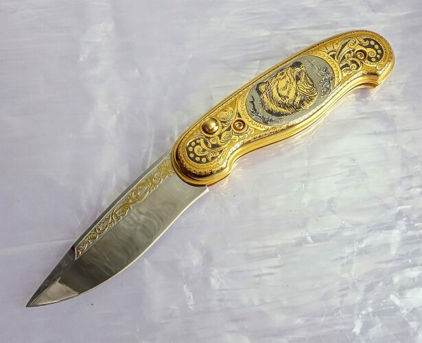 Нож складной "Медведь"