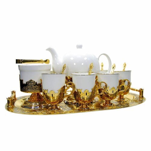 Чайный сервиз из фарфора «Рыцарь»