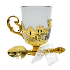 Чайный сервиз из фарфора «Рыцарь»