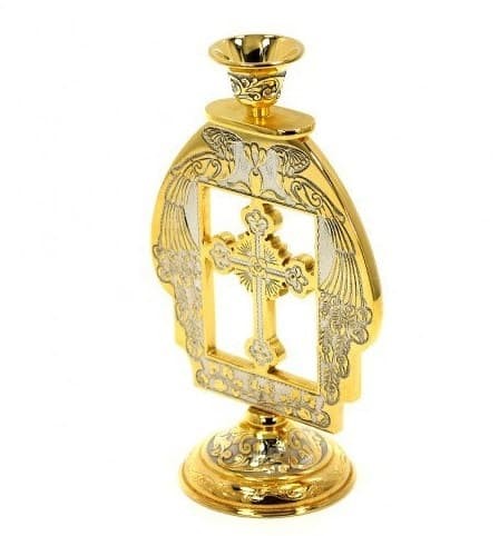 Подсвечник с крестом