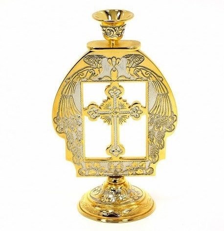 Подсвечник с крестом