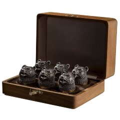 Подарочный набор стопки перевертыши «Русские медведи»