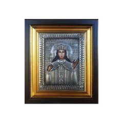 Гравюра иконы «Святая Ирина»