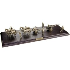 Масштабная диорама «Советская дивизионная артиллерия»