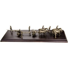 Масштабная диорама «Советская дивизионная артиллерия»