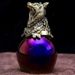 Подарочная стопка перевёртыш «Лиса» цвета фуксия