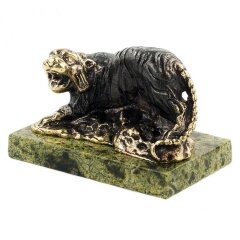 Бронзовая статуэтка «Тигр на камне» — символ 2022 года