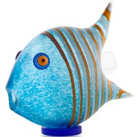 Коллекционная фигурка из художественного стекла «Рыбка синяя»
