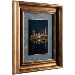 Художественная картина «Мечеть шейха Зайда в Абу-Даби» с ручной росписью