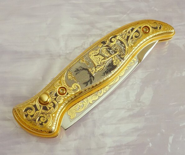 Нож складной "Олень"