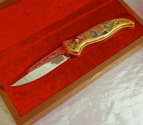 Нож складной "Олень"