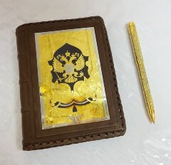 Набор «Ежедневник, ручка украшенная»