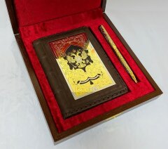 Набор «Ежедневник, ручка украшенная»