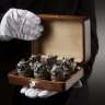 Сувенирный набор стопки перевертыши «Русский лес»