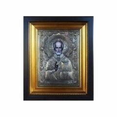 Гравюра иконы «Николай Чудотворец»