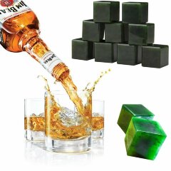 Нефритовые камни «Байкал» для виски (4 шт)