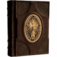 Украшенная книга «Молитвослов» (крест, золото)