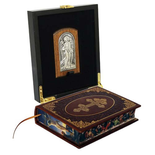 Христианская книга «Молитвослов» (икона «Ангел Хранитель»)