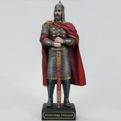 Сувенирная статуэтка «Александр Невский» из искусственного камня