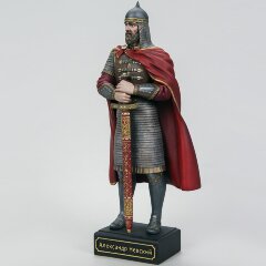 Сувенирная статуэтка «Александр Невский» из искусственного камня