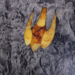 Малые нарды «Сокол» из карельской берёзы и янтаря