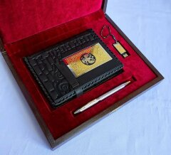 Набор «Ежедневник, ручка, флешка»