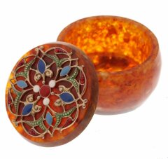 Шкатулка из янтаря «Восточная сказка»